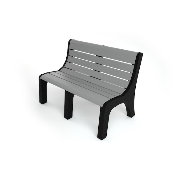 Gray 4' Newport Bench